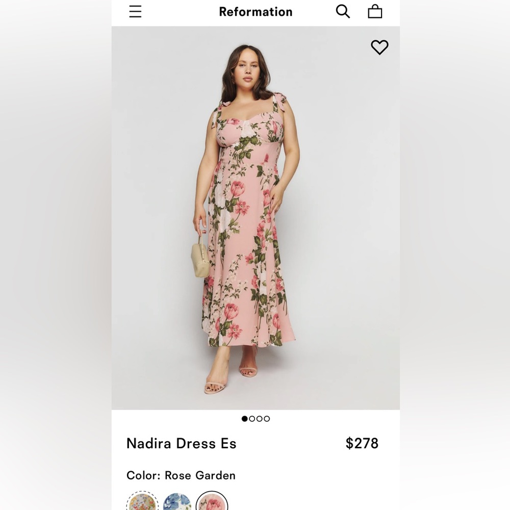 Reformation Nadira Dress. Size 2.
